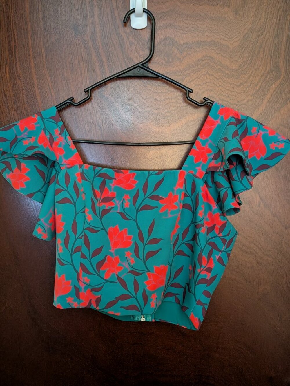 Angel De Baru Floral Two Piece Matching Resortwear Set [M]